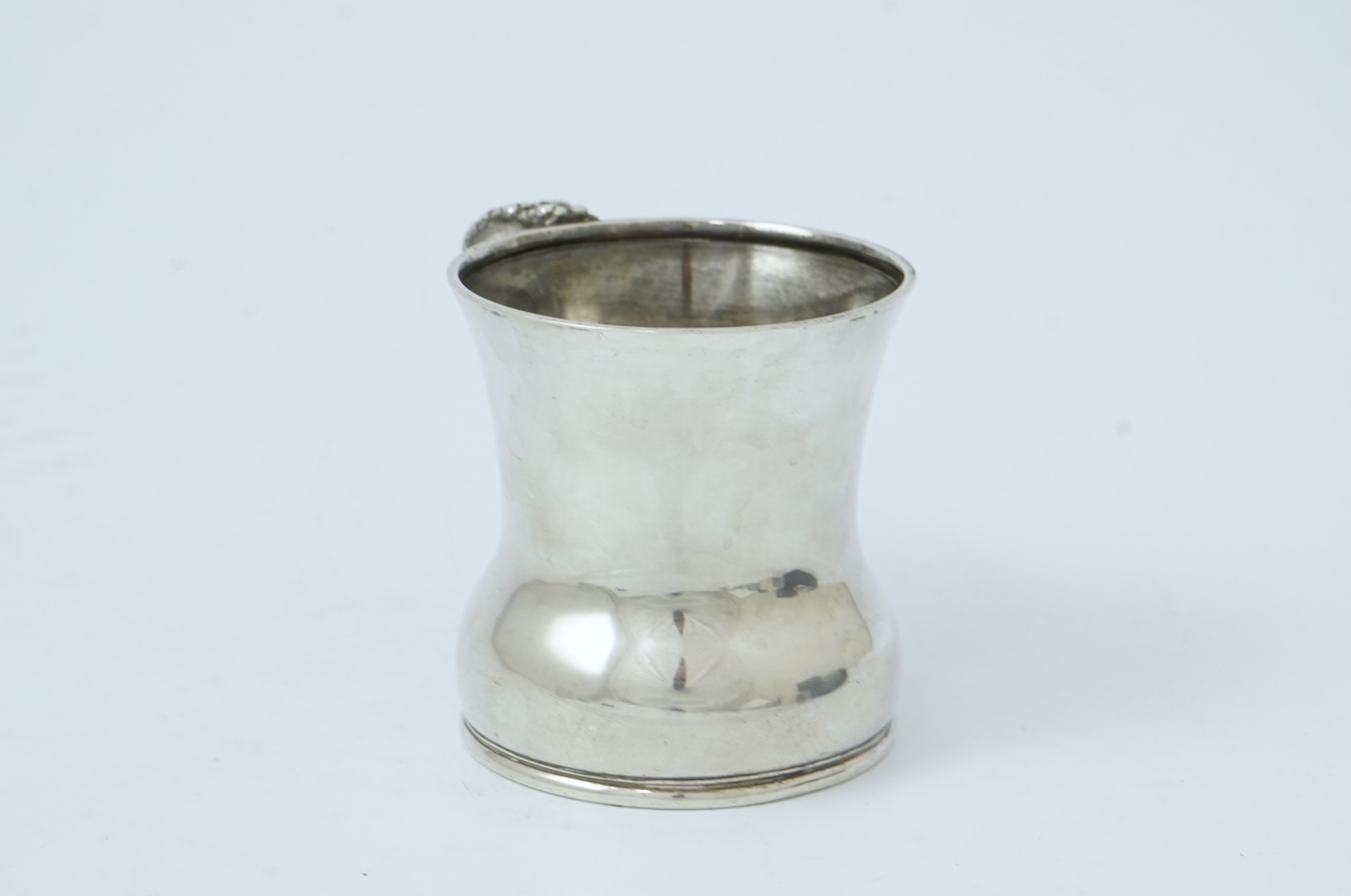 A late 19th century Tiffany & Co sterling mug